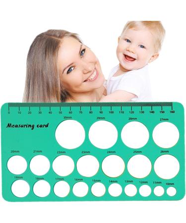Silicone Nipple Ruler Nipple Ruler for Flange Sizer | Nipples Ruler of Flange Size Measure for Nipple Silicone Nipple Measurement for Flanges Shakven Green - Buy Online on GoSupps.com