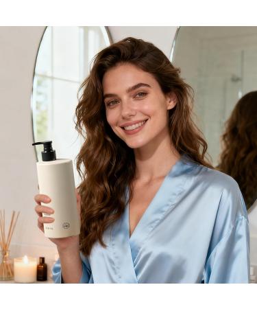 Shampoo Against Hair Loss 500 Grams Natural Nourishing Conditioner For Hair Care Shampoo against hair loss for women strengthening volumization volume boost and deep hydration - Buy Online on GoSupps.com