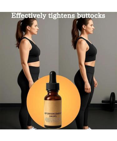 Buttock Oil - 60ml Liquid Drops for Body Care - Firming Hip Oil Designed for Women for a Daily Personal Care and Beauty Routine After - Buy Online on GoSupps.com