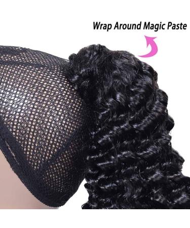 Seelaak 100% Brazilian Human Hair Kinky Curly Ponytail Extension 18 - Afro Curly Clip-In Wrap Around Ponytail - Buy Online on GoSupps.com