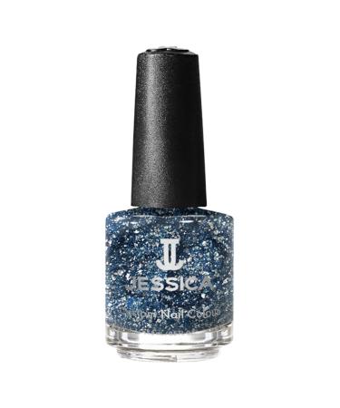 Jessica Custom Colour Nail Polish 'Tis The Season To Be Freezin 14.8 ml Blue