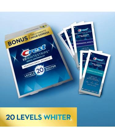 Crest 3D White Luxe Whitestrips - 22 Treatments Teeth Whitening Kit - Buy Online on GoSupps.com