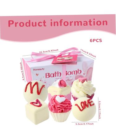6 pi ces bombes de bain pour filles ensemble de bombes bain 6 styles huiles essentielles naturelles biologiques pour filles femme maman anniversaire No l Saint-Valentin Style2.. - Buy Online on GoSupps.com
