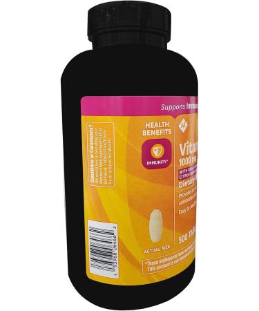 Member's Mark 1000mg Vitamin C with Rosehips & Citrus Bioflavonoids (500 ct.) - Buy Online on GoSupps.com