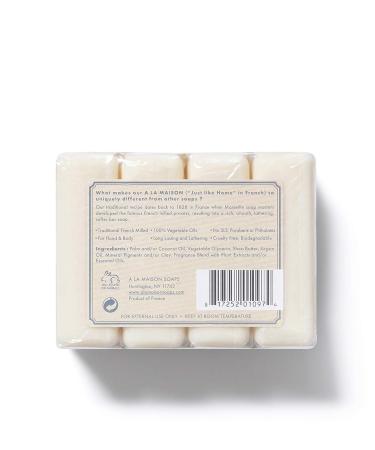 A LA MAISON Fresh Sea Salt Bar Soap - Triple French Milled Moisturizing Hand Soap (12 Bars x 3.5 oz) - Buy Online on GoSupps.com