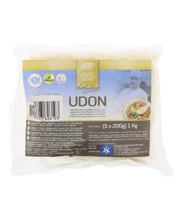 Golden Turtle Golden Turtle Udon Japanese Pasta 200g (Pack of 5)
