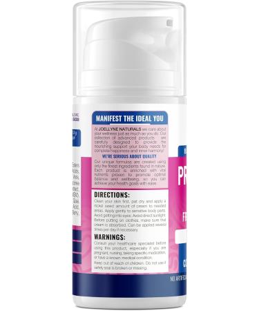 Progesterone Cream (Bioidentical) for Menopause Relief 3000 mg - Made in USA - Bio-Identical Progesterone Cream for Women - Soy-Free & Non-GMO - Buy Online on GoSupps.com