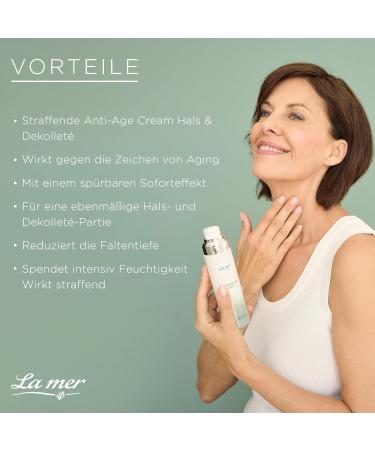  La Mer La Mer Supreme Lift Anti-Aging Cream for Neck and D collet 50ml | For Dry Skin | Hydrates and Reduces the Depth of Wrinkles | Vitamin E & Shea Butter - Buy Online on GoSupps.com