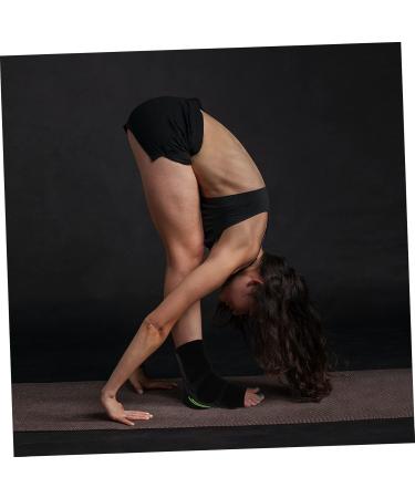 Toddmomy Ankle Protection Sleeve | Best Ankle Support & Stabilizer for Injury Relief | Lightweight Nylon Ankle Brace for Sprains | Fitness Gear in Black - Buy Online on GoSupps.com