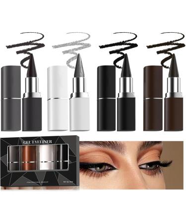 Waterproof Eyeliner Pencil Waterproof Liquid Eyeliner Stylish Womens Accessories Outdoor Travel Gear for Collecting Daily Life - Buy Online on GoSupps.com
