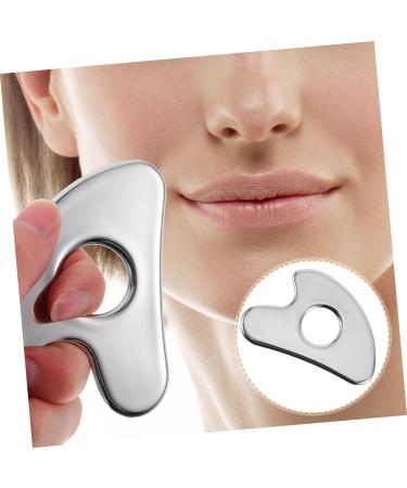 FOMIYES Scraping Board Reusable Massage Scraper Facial Massager Body Massage Plate Body Sculpting Tools Massage Tools Compact Face Scraper Scar Tissue Tool Stainless Steel Scraping Tablets - Buy Online on GoSupps.com