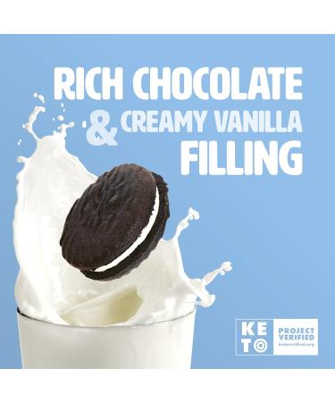 *NEW* No Sugar Sandwich Cookiez - Keto Food Sugar Free Treats Healthy Snack Foods Diabetic Friendly Ketogenic Products (3 x 240g) - Buy Online on GoSupps.com