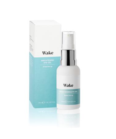 Wake Skincare Eye Gel - Hydrating Eye Serum for Dark Circles Puffy Eyes Eye Bags - 15ml - Anti Ageing Eye Gel - Under Eye Gel Dark Circles Eye Gel Anti Aging