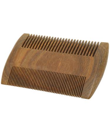 Wooden Lice Comb - Double-Sided Fine & Wide Teeth for Effective Louse Removal & Beard Grooming for Men | International Shipping - Buy Online on GoSupps.com