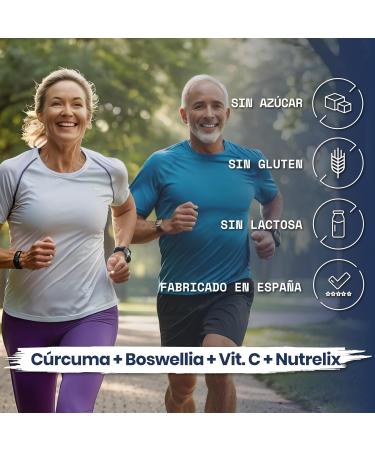 Helix Original - Natural Supplement for Joint Pain | With Snail Extract Turmeric And Boswellia | Lactose Free Gluten Free | 2 units (60 capsules) - Buy Online on GoSupps.com