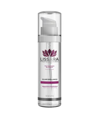 LISSARA - Serum Elixir Without Sulfates - After Smoothing for dry and damaged hair - With Babassu oil - Paraben-free - Made in France - 100ml