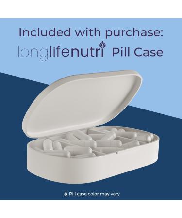 LongLifeNutri PQQ 20mg - 180 Vegetarian Capsules Pyrroloquinoline Quinone 6-Month Supply Supplement for Daily Energy & Mental Performance GMP Certified Made in USA 180 Count (Pack of 1) - Buy Online on GoSupps.com