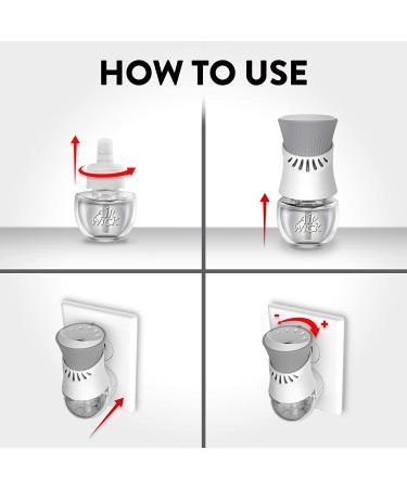 Air Wick Vanilla & Pink Papaya Scented Oil Refills (5x0.67oz) - Essential Oils Air Freshener - Buy Online on GoSupps.com