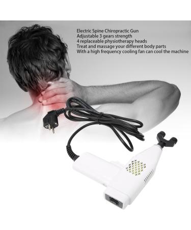Filfeel Electrical Chiropractic Tool - Spine Adjuster & Massage for Scoliosis Relief | 4 Massage Heads - Buy Online on GoSupps.com