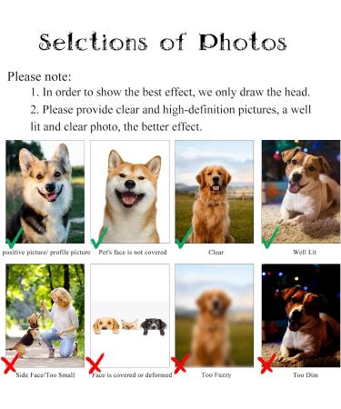 Shop HooAMI Personalized Necklace for Men - Custom Dog Cat Pet Pendant Jewelry Chain in Gold - Buy Online on GoSupps.com