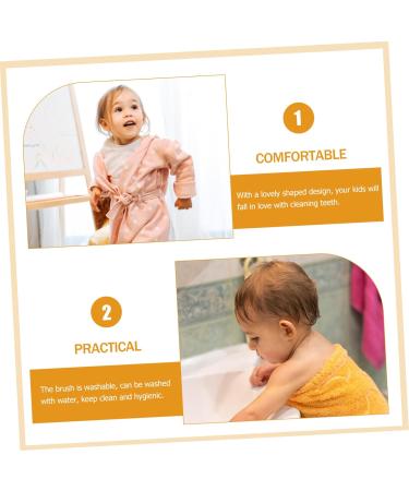 Partykindom 8th Small Crocodile Toothbrush - Soft Baby Toothbrush for Kids Ideal for Gentle Cleaning of Baby Teeth Small Head Oral Care Tool - Buy Online on GoSupps.com