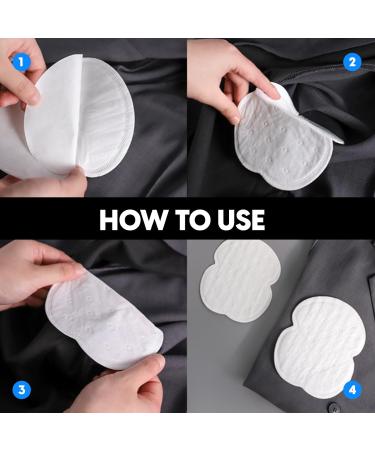 GEN'C B AUTY Disposable Underarm Sweat Pads Prevent Armpit Sweat Pads Odour Control Pads(100pcs) - Buy Online on GoSupps.com