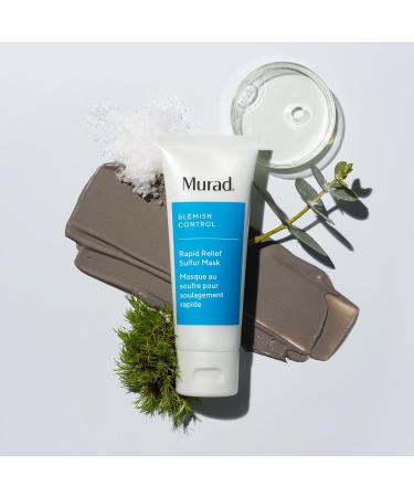 Murad Rapid Relief Sulfur Mask - Blemish Control Clay Face Mask with Salicylic Acid - 75ml - Buy Online on GoSupps.com