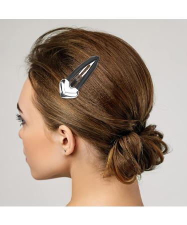 2 Sets Lilac Headband Heart French Barrette Hair Clips Hair Jewelry Hair Scrunchies Hairpins French Hair Clips Puffy Headband Hair Snap Clips Girl Vintage Metal Cookie - Buy Online on GoSupps.com