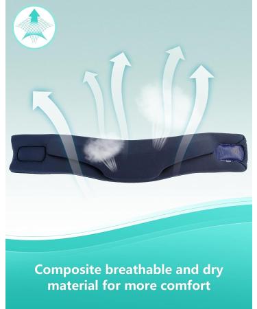 Neck Brace Cervical Collar for Sleeping - Blue M Size - Relief Neck Pain & Support for Women & Men - Buy Online on GoSupps.com