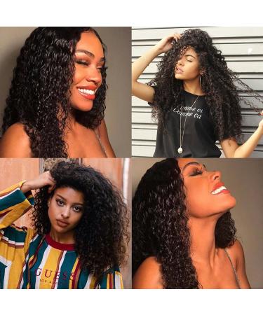 26 inch Brazilian Virgin Deep Wave Human Hair Bundle - 100% Unprocessed Natural Black Color - Double Weft for Black Women - Buy Online on GoSupps.com