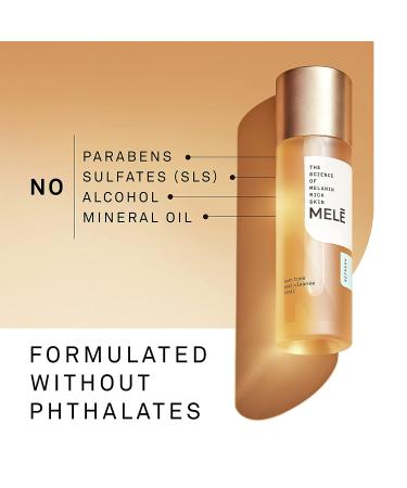 Mele Post Cleanse Tonic with Lactic Acid and Vitamin C - 5 oz | Exfoliates, Fades Dark Spots, Corrects Signs of Aging - Buy Online on GoSupps.com