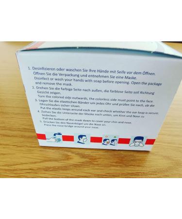 Kela OP Mask - 250x Blue Medical Masks | 100% Made in Germany | Oeko-Tex Standard | Premium MNS Type IIR Disposable Respiratory Protection - Buy Online on GoSupps.com