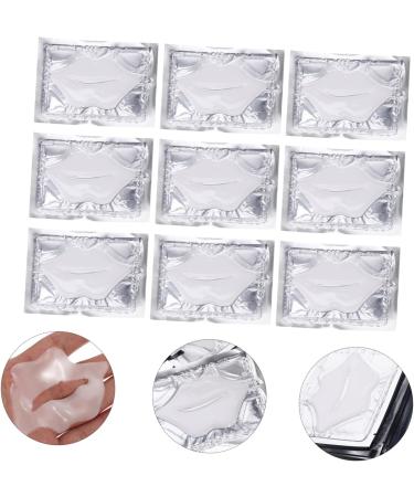 Housoutil Lot De 25 Masques Exfoliants Pour Les L vres Hydratants Pour Le Soin Des L vres Usage Domestique En Voyage 9x6x0.2cm blanc - Buy Online on GoSupps.com
