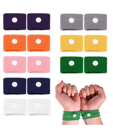 8 pair of acupressure bracelet Sea band against nausea to alleviate travel sickness trip Seaband's anti-evisoberiness of Wristband for morning nausea travel dumping auto disease
