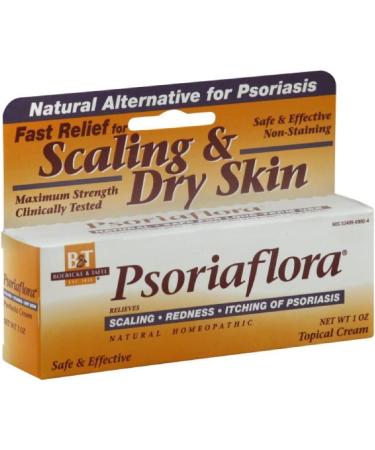 Boericke & Tafel Psoriaflora Topical Cream 1 oz - Soothing Relief for Psoriasis - Buy Online on GoSupps.com