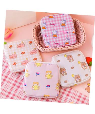 Compact Period Storage: Healeved 20 STK Aunt Towel & Tampon Holder - Travel-Friendly Hygiene Bag for Teens - Buy Online on GoSupps.com