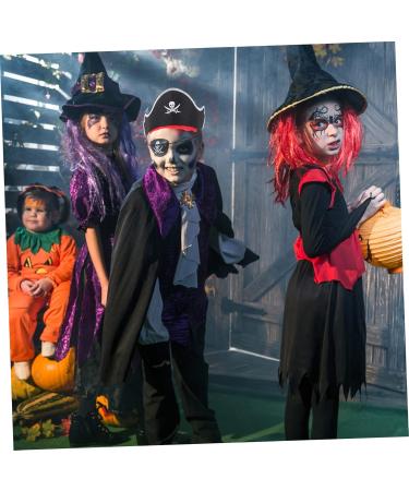 FRCOLOR 12 Sets Pirate Hair Blindfold Party Supplies Cosplay Costumes Pirate Cosplay Hat Pirate Captain Costume Cap Pirate Eye Patch Photo Props Halloween Pirate Costume Prom Suit Cloth - Buy Online on GoSupps.com