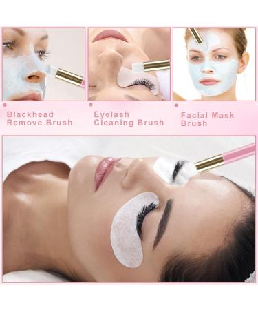 TCJJ 40 PCs Eyelash Shampoo Bottle Brushes Set 10 Eyelash Brushes Foam Donor Bottle & More for Perfect Eye Care - Buy Online on GoSupps.com