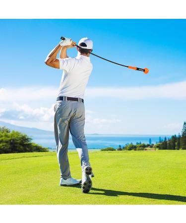 Zeonetak Golf Swing Trainer Aid - Indoor/Outdoor Golf Training Stick for Strength, Rhythm, Flexibility, Tempo, and Balance - RED 48 - Buy Online on GoSupps.com