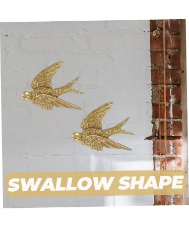 Yardenfun 1 Set Decor Wall Pendant Wall Art Adornment Wall Hanging Craft Resin Crafts Swallow Accessories - Buy Online on GoSupps.com
