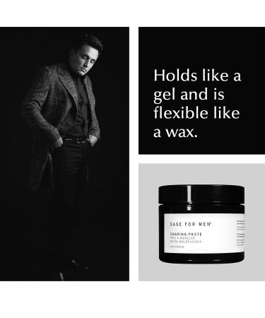 Gage Men's Hair Paste - 2 Fl Oz | Hair Molding Gel, Texturizer, and Styling Cream - Buy Online on GoSupps.com