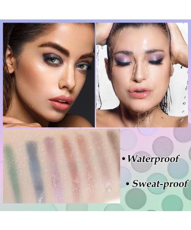 30 Pigmented Eyeshadow Palette Matte & Shimmer Waterproof Makeup for Long-Lasting Color #001 | Shop Internationally - Buy Online on GoSupps.com
