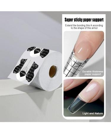 80 Pieces Nail Templates - Self-Adhesive Modeling Stickers for Artificial Fingernails - Perfect for Nail Extension & Design - Buy Online on GoSupps.com