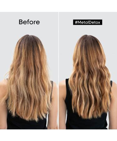 L'Oreal Professionnel Metal Detox Hair Mask | Color-Protecting Deep Conditioner | Repairs, Nourishes & Adds Softness | For All Hair Types | Sulfate-Free | 8.5 Fl Oz - Buy Online on GoSupps.com
