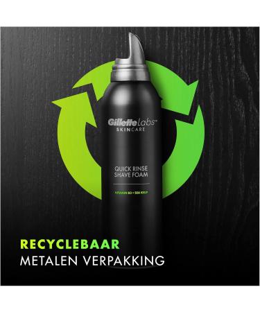 Procter Gamble Gillettelabs Quick Rinse Lightweight Shaving Cream For Men Shaving Cream That Helps Protect Skin 240ml From Gillette - Buy Online on GoSupps.com