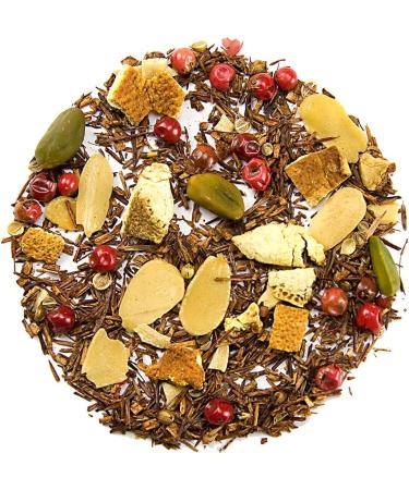 The Exotic Teapot Rooibos Gingerbread Orange 150g Tin - Festive Spiced Tea Blend, Caffeine-Free - Buy Online on GoSupps.com