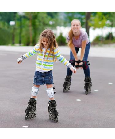 TANOSHII Inline Skates | Light Up Wheels | 4 Size Adjustable Roller Blades for New Skaters | Women Men Boys Girls | Large-Youth&Adult (4.5-7.5US) - Buy Online on GoSupps.com