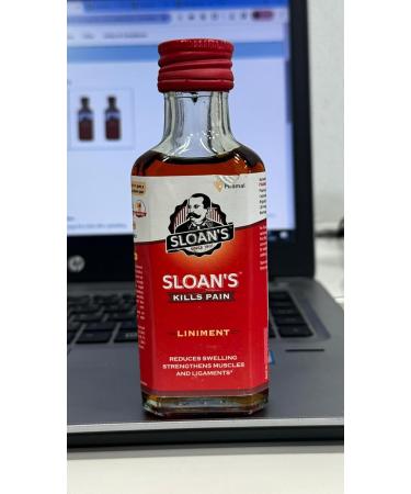 Sloan's Liniment (70ml) 100% Ayurvedic Safe & Effective Formula - Buy Online on GoSupps.com