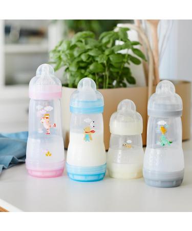 Mam Easy Start Bottle Set - 2 Ventilated 260ml Bottles for 2 Months Light Blue - International Shipping Available - Buy Online on GoSupps.com