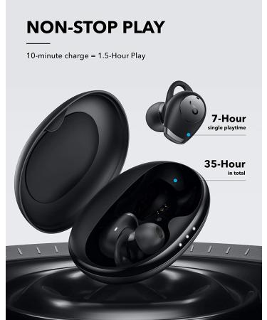 Soundcore by Anker Wireless Earbuds Life A2 NC - Black | Active Noise Cancelling Earphones - Buy Online on GoSupps.com